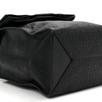Calfskin Monogram Deli Paper Bag  Vintage Black