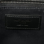 Crinkled Calfskin Matelasse Monogram Medium Niki Chain Satchel Deep Marine