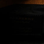Derby Calfskin House Check Small Macken Crossbody Bag Black