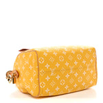 Calfskin Monogram Speedy P9 Bandouliere 25 Jaune Mat