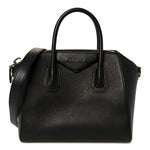 Sugar Goatskin Small Antigona Black