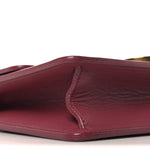 Smooth Calfskin 30 Montaigne Flap Bag Burgundy