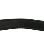 Satin Crystal Mini Saddle Bag Black