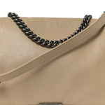 Calfskin Large Boy Reverso Flap  Beige