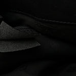 Snakeskin Large Sukey Tote Black