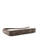 Monogram Pochette Felicie Chain Wallet Fuchsia