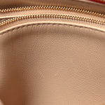 Lambskin Embossed Monogram Coussin PM Coral