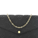 Empreinte Pochette Felicie Chain Wallet Black