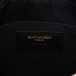 Calfskin Matelasse Monogram Lou Camera Bag Black
