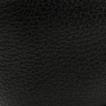 Pebbled Calfskin Small Soho Disco Bag Black