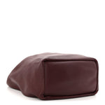 Buttery Nappa Lambskin Medium Squeeze Bag Dark Burgundy