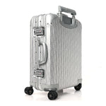 X RIMOWA Aluminum Gradient Cabin Luggage Silver
