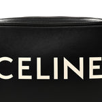 Smooth Calfskin Medium Messenger Bag Black