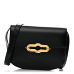 Super Lux Calfskin Small Pimlico Satchel Black