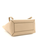 Grained Calfskin Micro Belt Bag Light Taupe