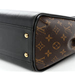 Calfskin Monogram Kimono Tote  Black