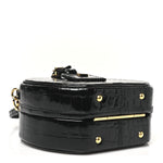 Crocodile Petite Boite Chapeau Black