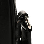 Smooth Calfskin Medium Messenger Bag Black