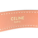 Smooth Calfskin Medium Strap Ava Triomphe Shoulder Bag Tan