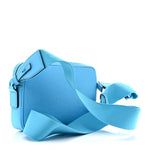 Rubber Effect Monogram GG Crossbody Bag Bright Blue