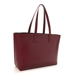 Saffiano Small Shopping Tote Claret