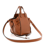 Calfskin Mini Hammock Shoulder Bag Tan