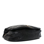 Lambskin Matelasse Monogram Large Jamie 4.3 Black