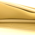 Lambskin Quilted Sweet Camellia Wallet on Chain WOC Yellow