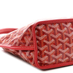 Goyardine Reversible Mini Anjou Red