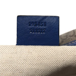GG Plus Monogram Medium Boston USA Flag Unicef Duffle Blue