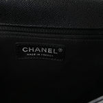 Caviar Quilted New Medium Boy Flap Black