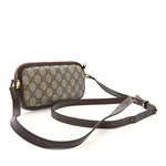 GG Supreme Monogram Web Mini Ophidia GG Bag Brown