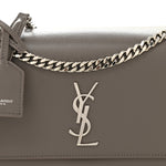 Calfskin Medium Monogram Sunset Fog