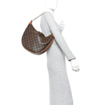 Reverse Monogram Loop Hobo