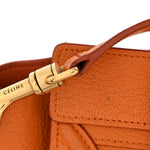 Goatskin Nano Luggage Orange