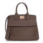 Calfskin Large Studio Bag Caraway Seed