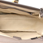 Calfskin Medium New Bamboo Top Handle Bag Mauve