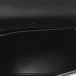 X GUCCI Canvas Boarded Plutone Calfskin Flora Logo Print Small Hourglass Top Handle Bag White Multicolor Black