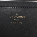 Calfskin Monogram Embossed Utility Crossbody Black