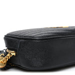 Grain De Poudre Matelasse Monogram Mini Lou Camera Bag Black