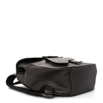 Grained Calfskin Maxi Gallop Sling Bag Grey
