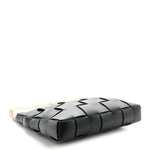 Nappa Intrecciato The Snap Clutch Black
