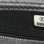 Caviar Quilted Jumbo Kelly Flap Black
