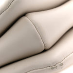 Lambskin Embossed Monogram Coussin PM Beige Cream