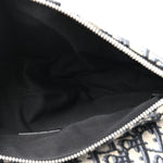 Oblique Mens Saddle Bag Blue