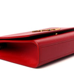 Grain De Poudre Medium Monogram Kate Satchel Red