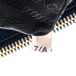 Saffiano Lux Medium Galleria Double Zip Tote Bluette