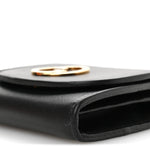 Roxy Calfskin Medium Blondie Chain Wallet Black