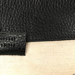 Pebbled Calfskin Small Dionysus Shoulder Bag Black