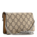 GG Supreme Monogram Super Mini Dionysus Shoulder Bag Taupe